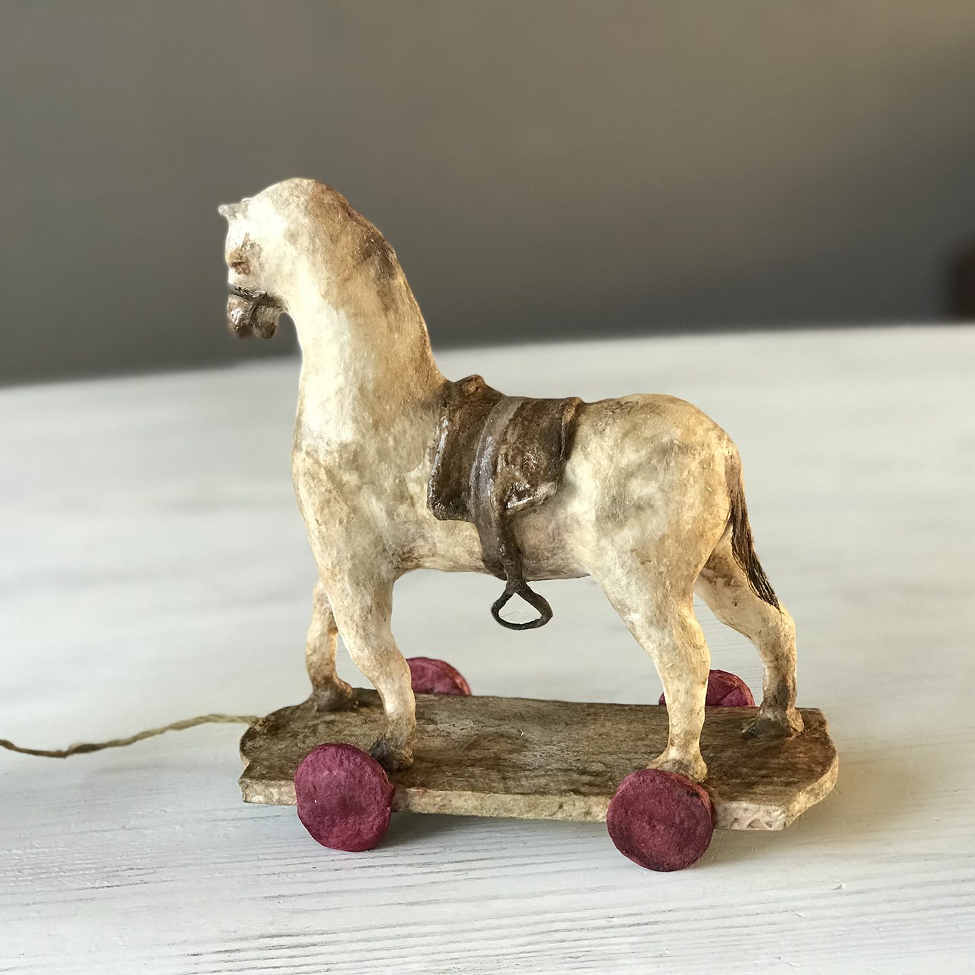 Lavinia's horse antique toy doll