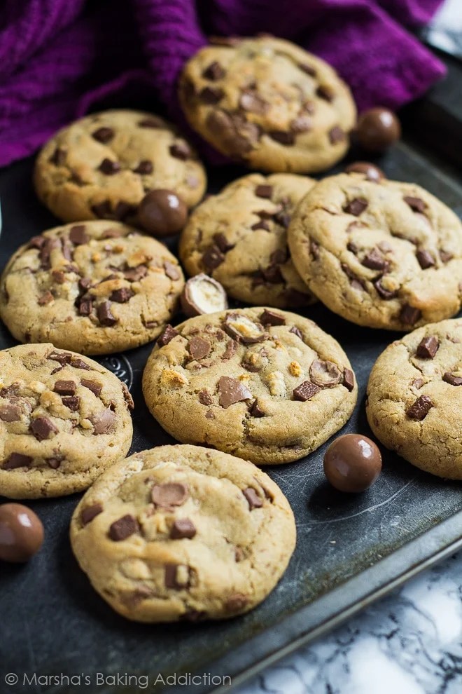 wallpapers Malteser Cookie Dough malted chocolate chip cookies