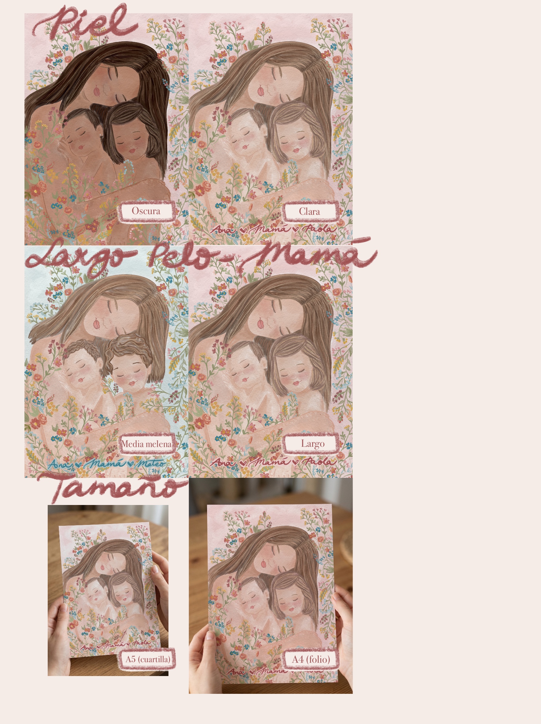 Lámina regalo mama