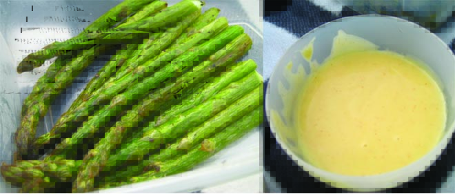 Life doesn't get much better than asparagus and mayonaisse Life doesn't get much better than asparagus and mayonaisse