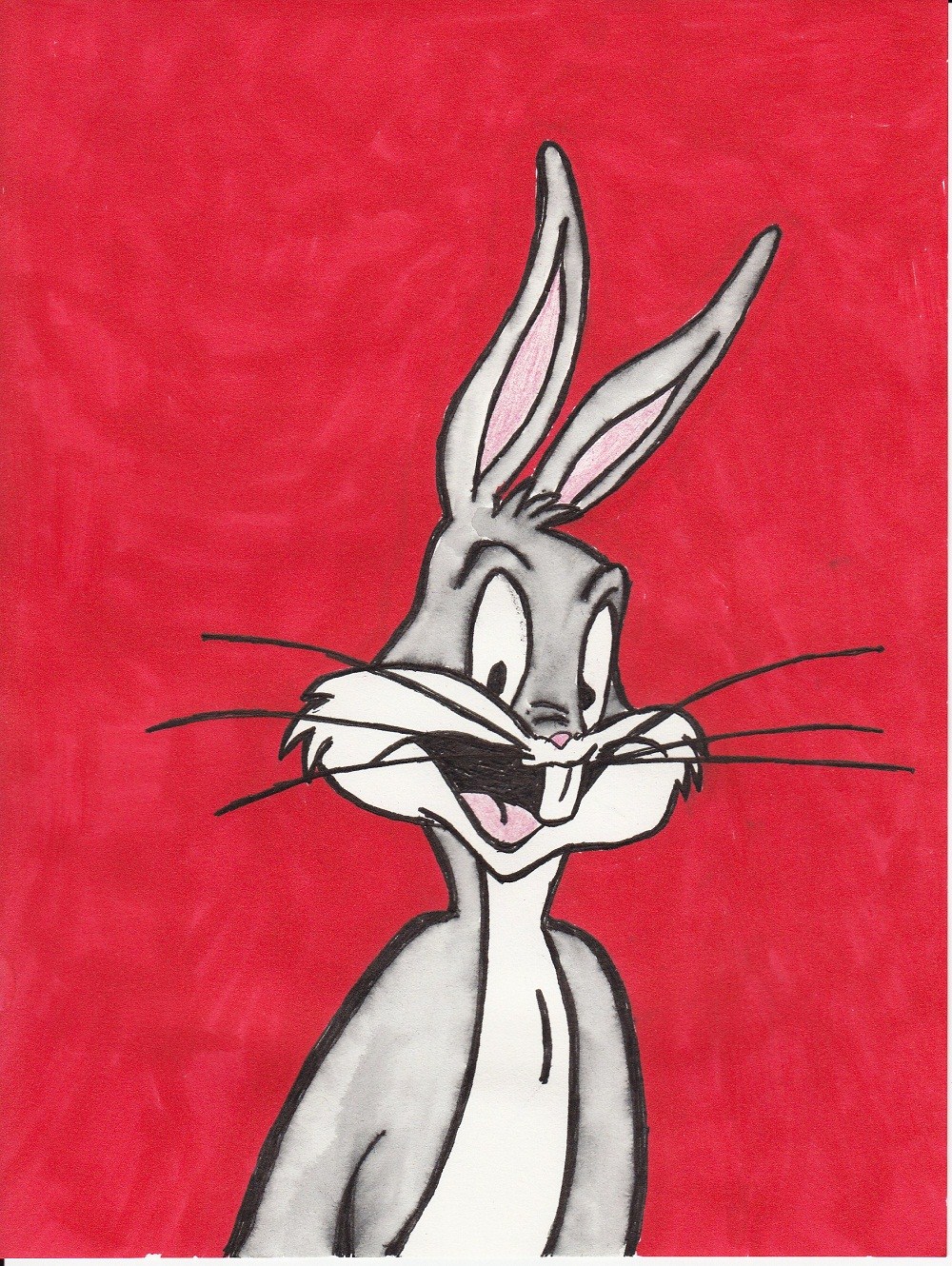 Bugs Bunny Zeichnen Lernen Schritt Fur Schritt Tutorial Zeichnen Leicht Gemacht