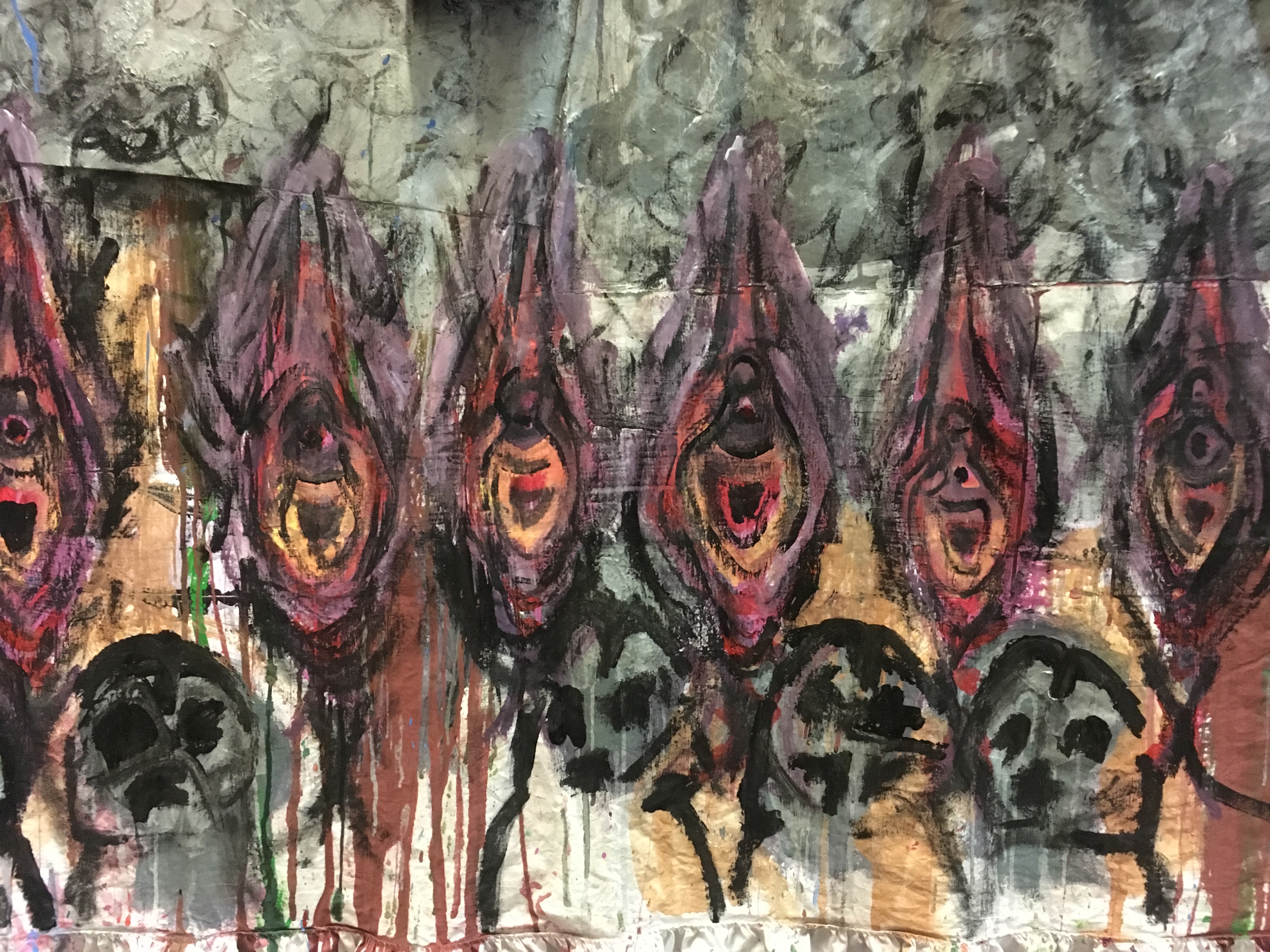 Painted Bride II, Mixed media, 2017