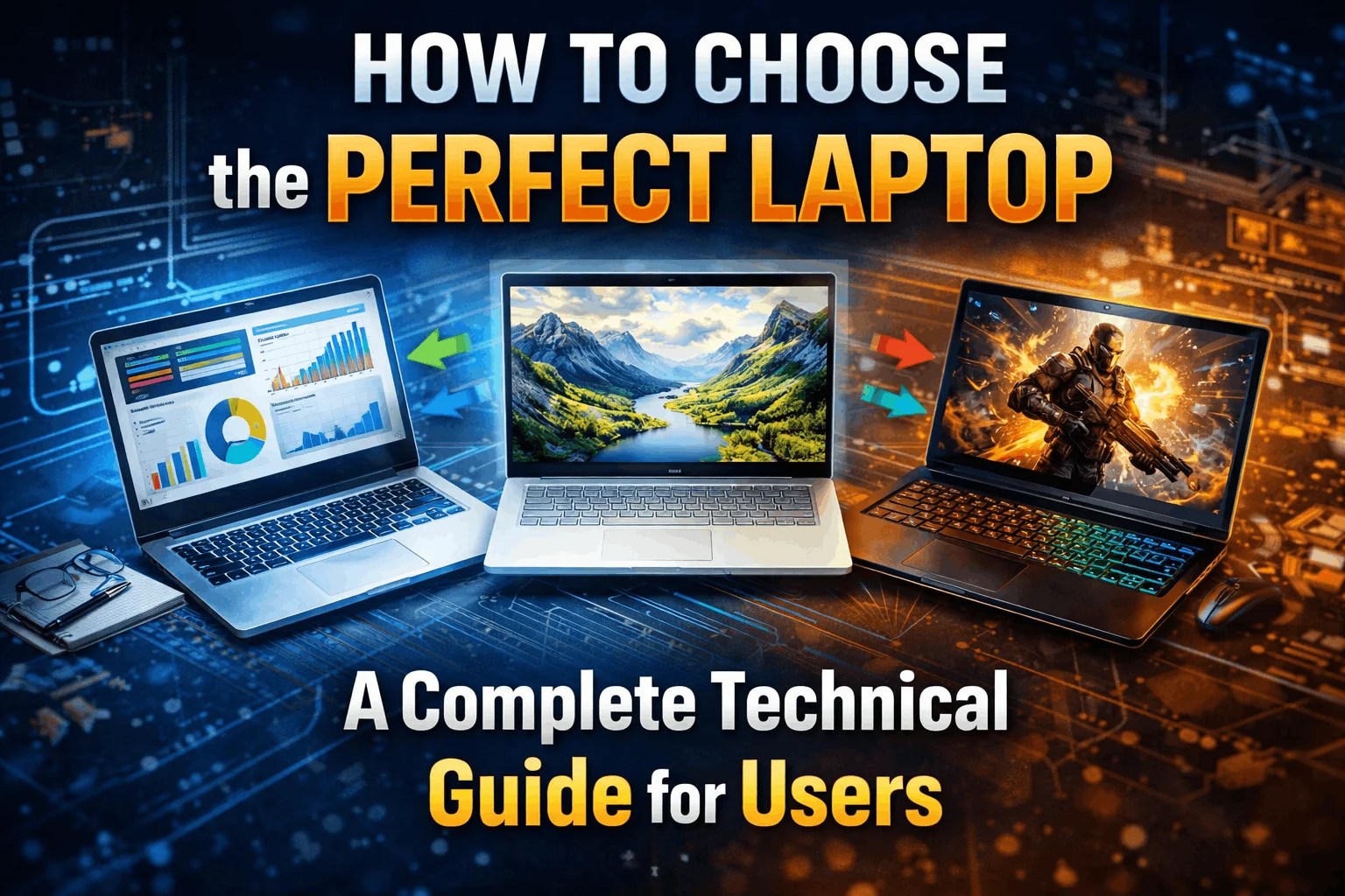 How To Choose The Perfect Laptop A Complete Technical Guide For Users How To Choose The Perfect Laptop 