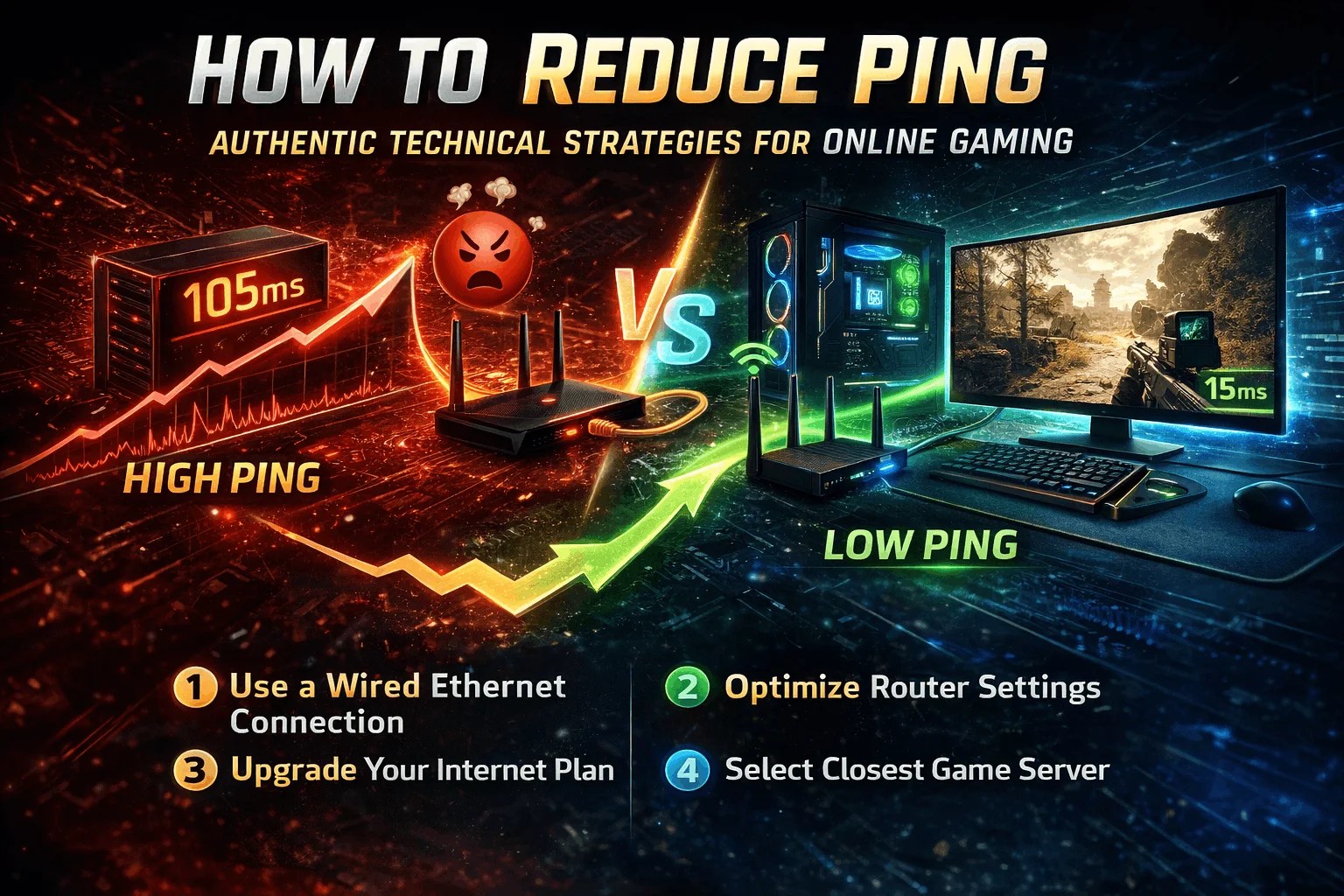 How To Reduce Ping In Online Games Complete Guide 2026 Martmid How To Reduce Ping 