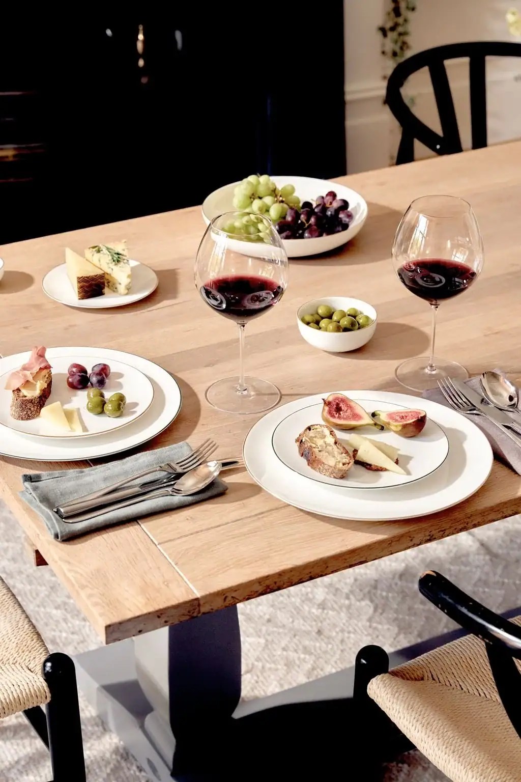 Richard Brendon The Line Collection colourful table setting