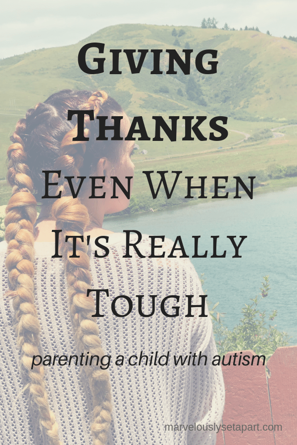 Giving thanks in difficult times