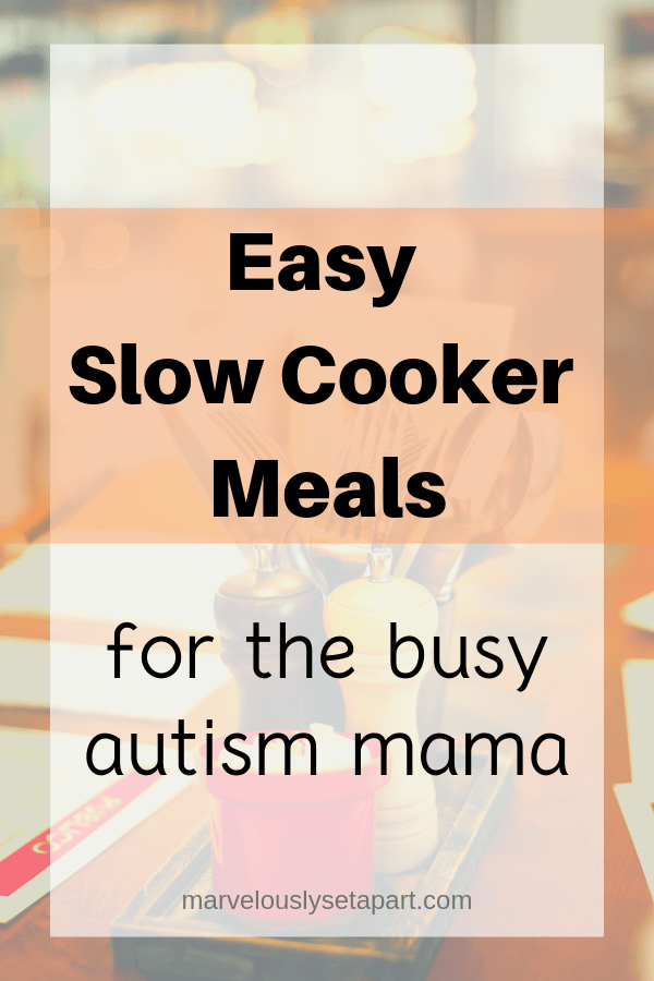 slow cooker meals for autism moms