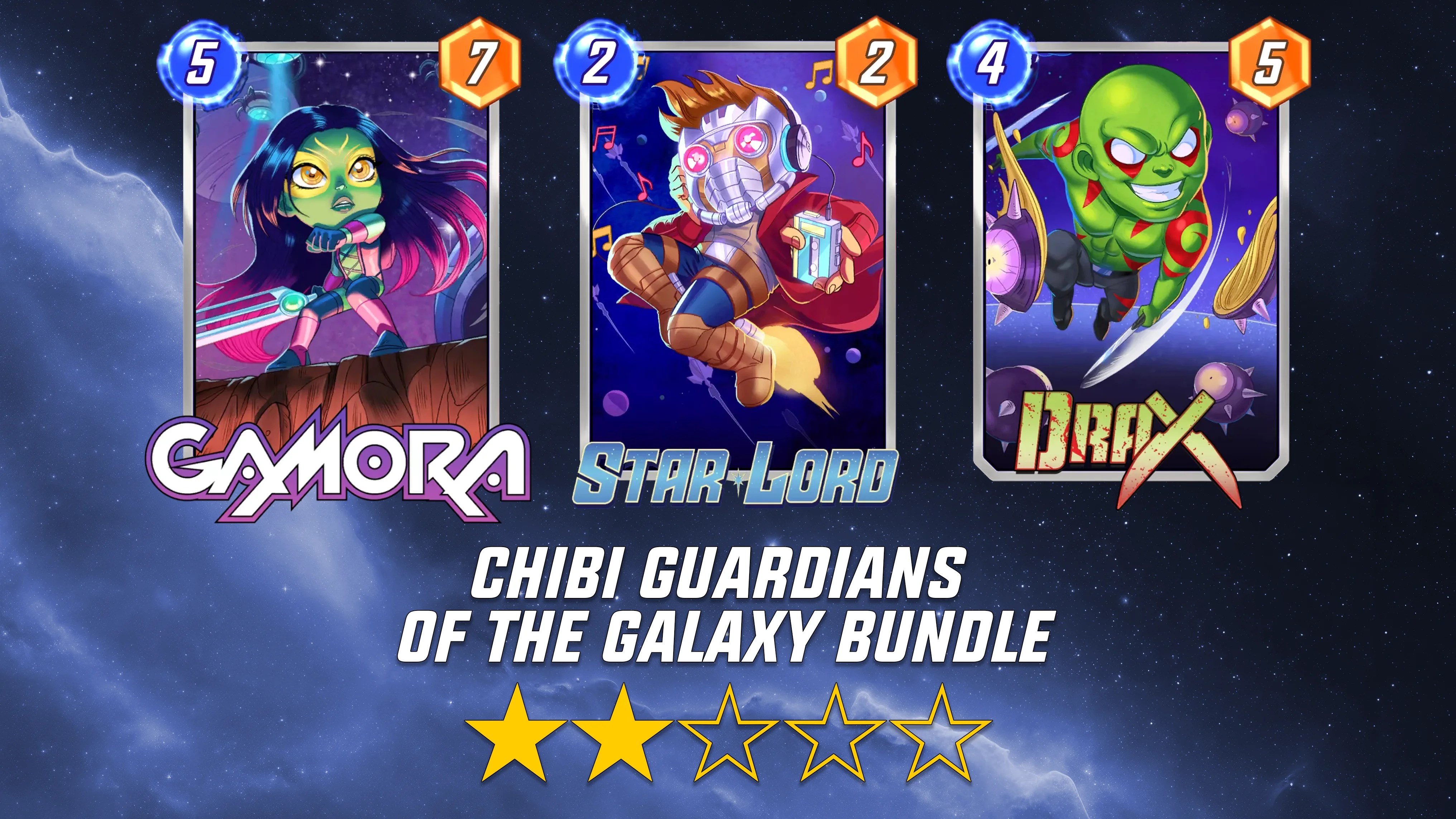 Chibi Guardians Of The Galaxy Bundle