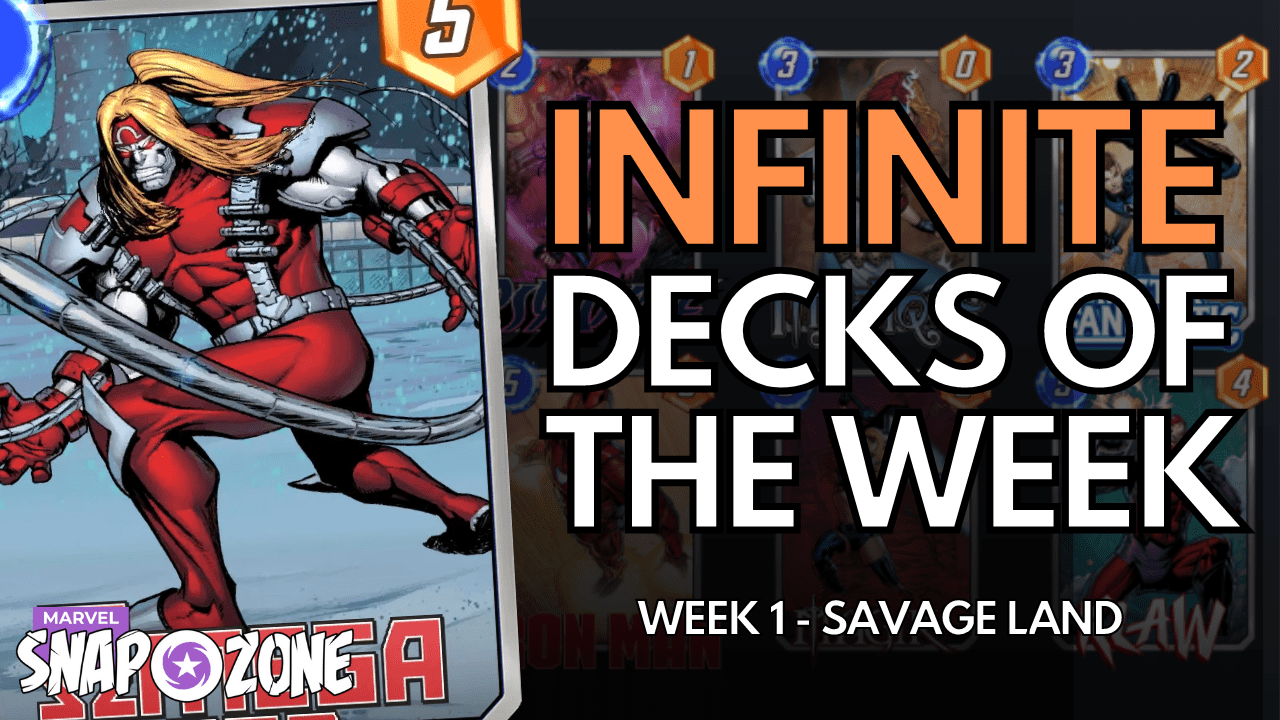 FIVE Infinite Decks To Play In The NEW META In Marvel SNAP! 