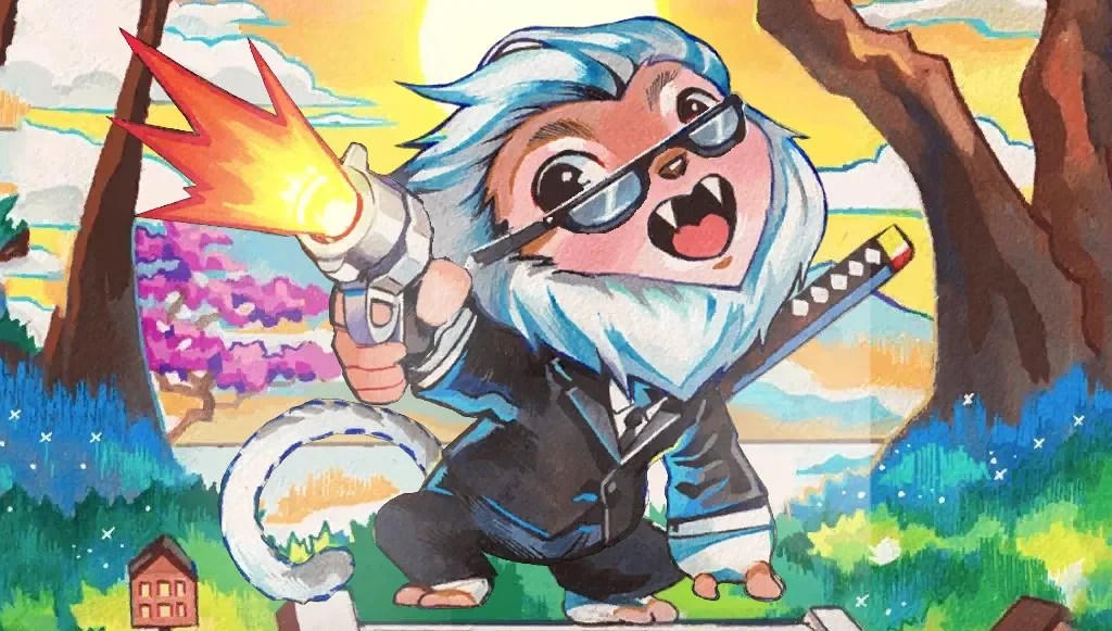 Hit Monkey Chibi Variant Art by Rian Gonzales