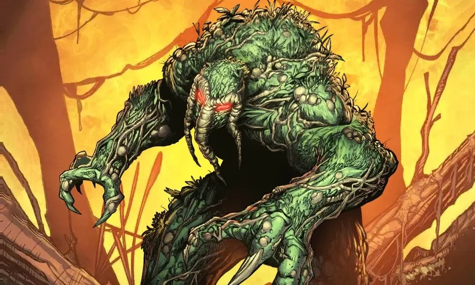 Man-Thing Base Card Art