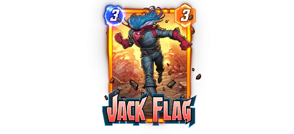 Marvel Snap Jack Flag Card