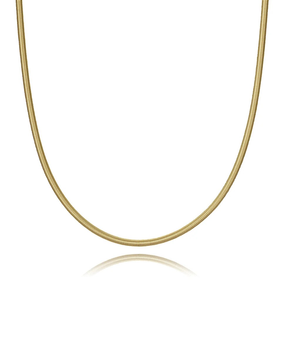 COLLAR VICEROY ACERO DORADO