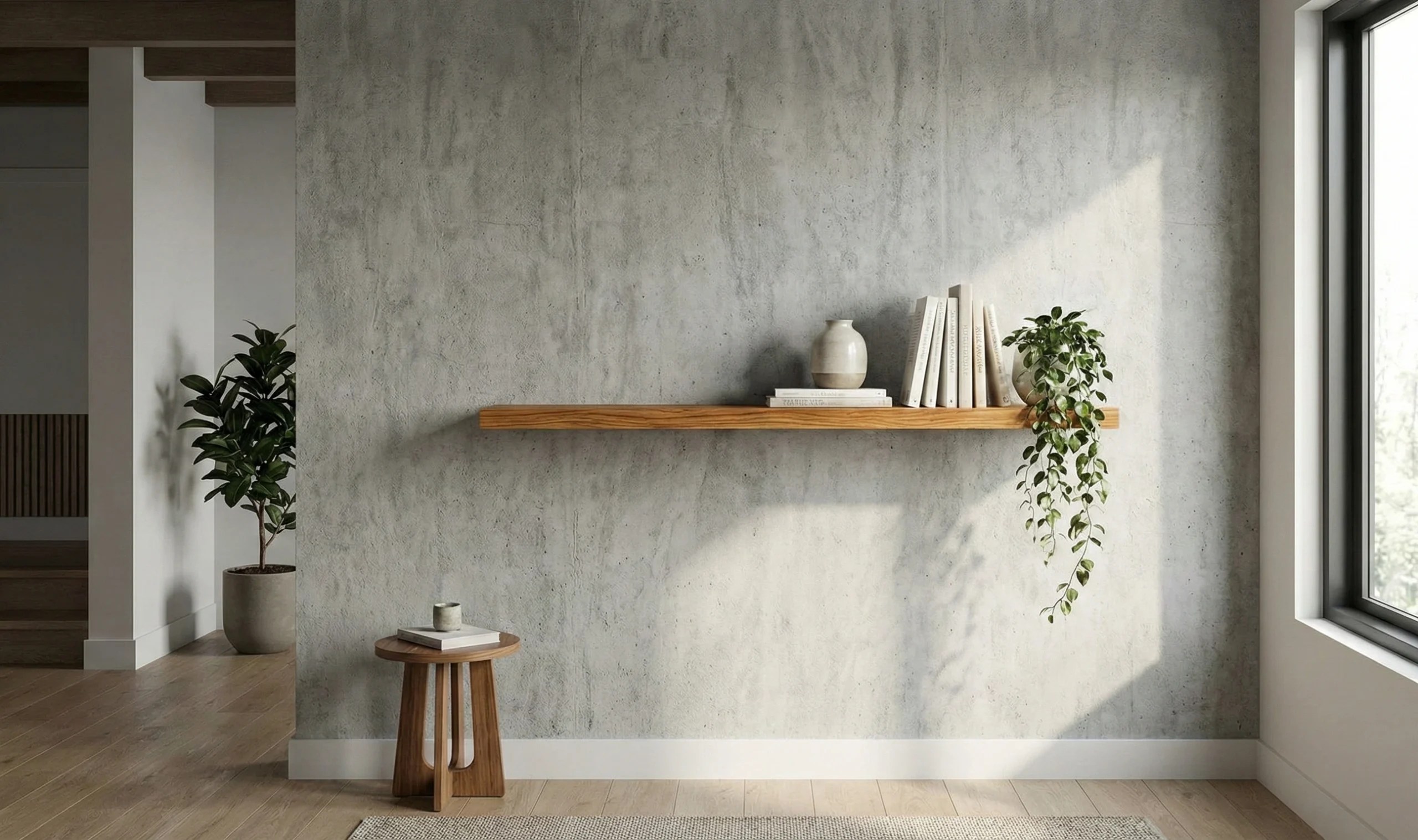 Prateleira 30mm Suspensa com Suporte Invisível Sob Medida