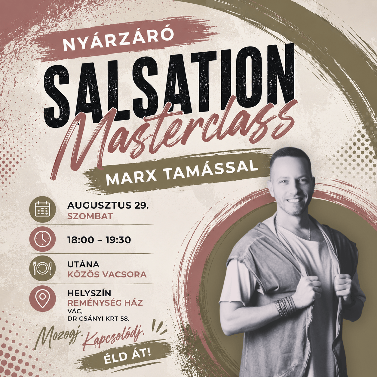 NYÁRZÁRÓ SALSATION® MASTERCLASS