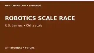 U.S. Tightens Drone and Robot Barriers—but China’s Scale Could Reshape the Global Market