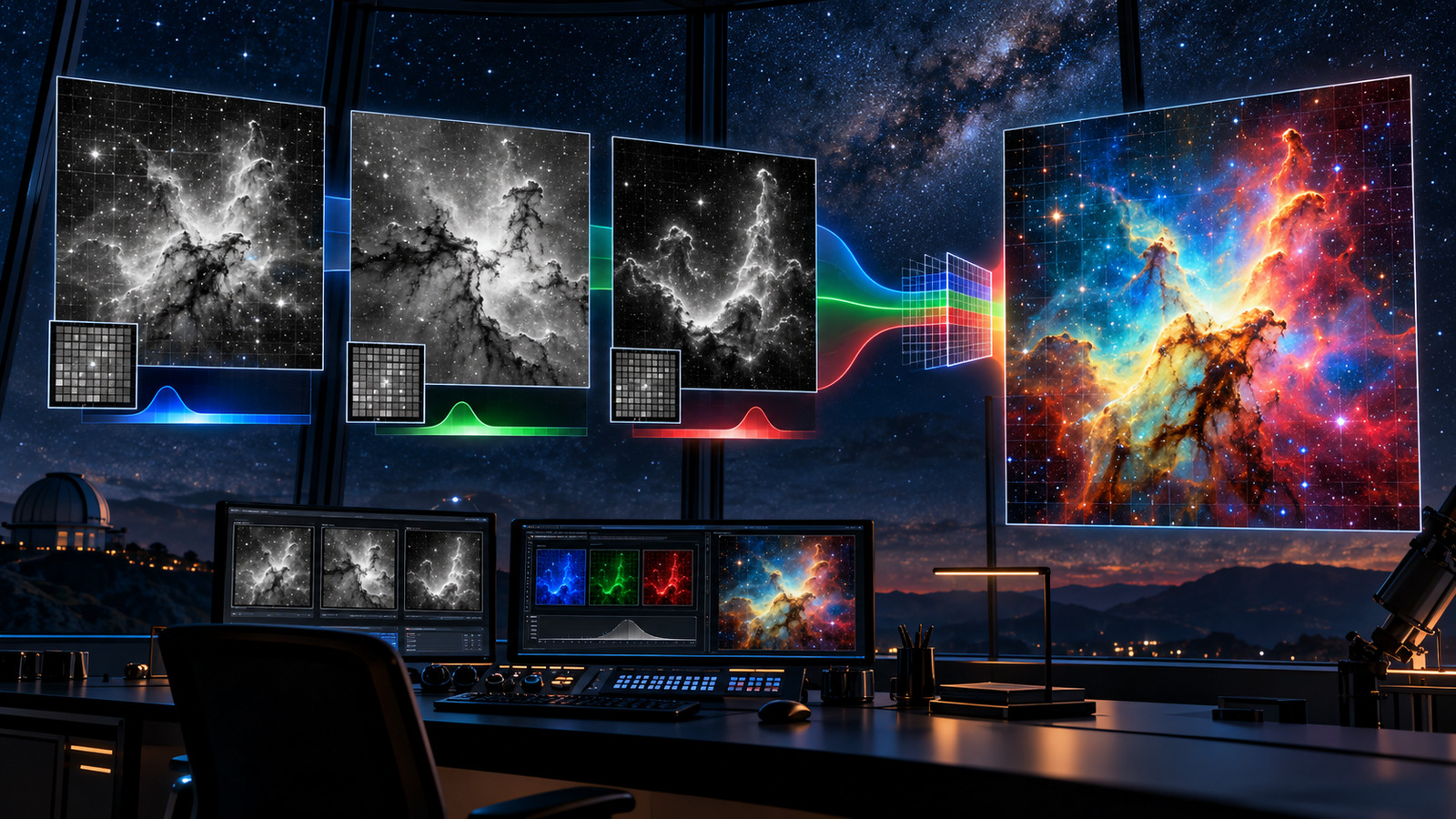 A Space Image Is Data, Not a Window: How to Read Colour, Scale and Processing
