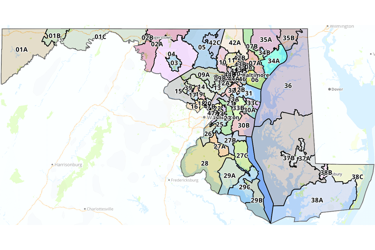 Maryland Districts Map 2022 At Bill Henson Blog LRAC Map Proposal 