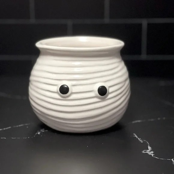 Ceramic Mummy Candy Dish - $14