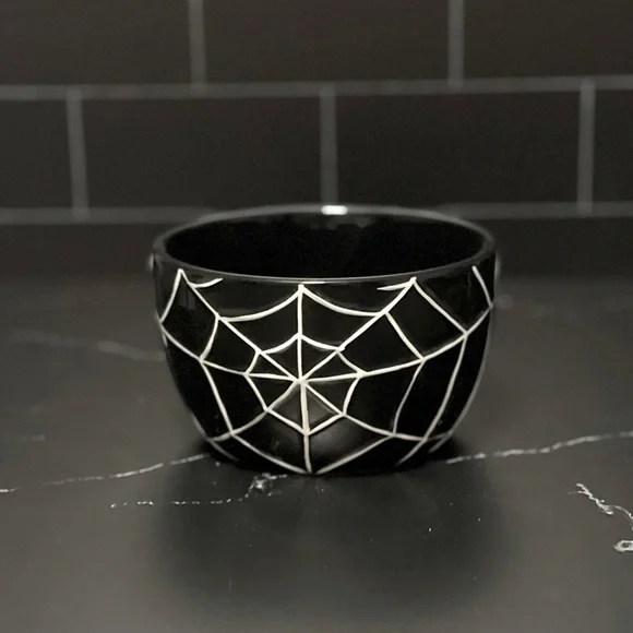 Ceramic Spider Candy Dish - $14