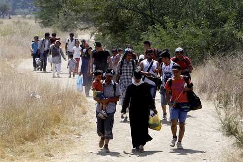 Refugiados Grécia