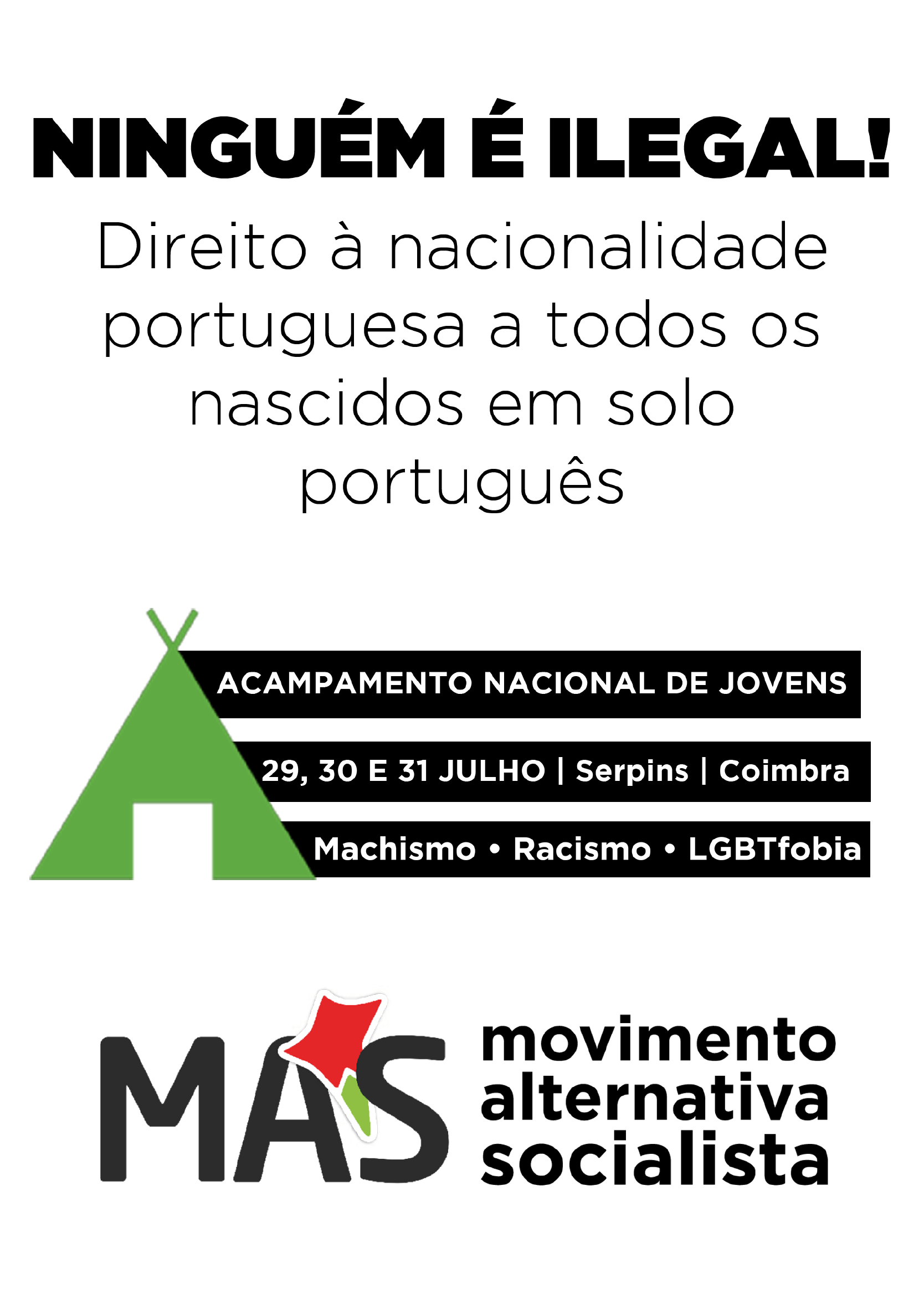 Panfleto Imigrantes