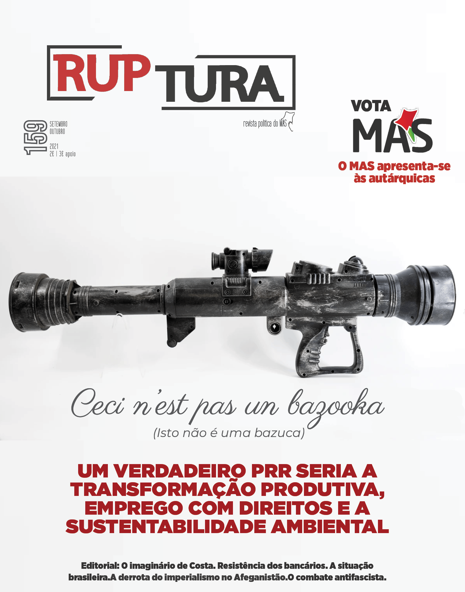 Capa Ruptura 159 - Setembro 2021
