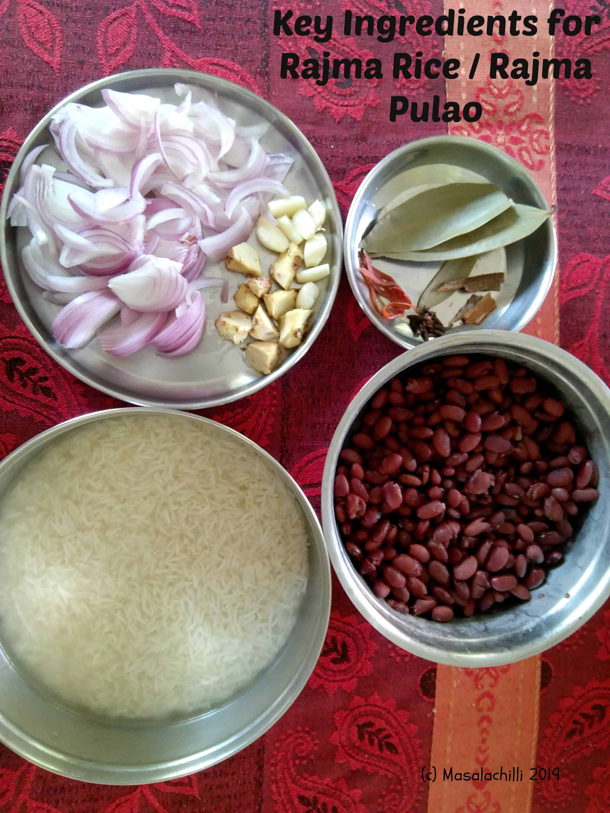 Rajma Rice / Rajma Pulao – Masalachilli