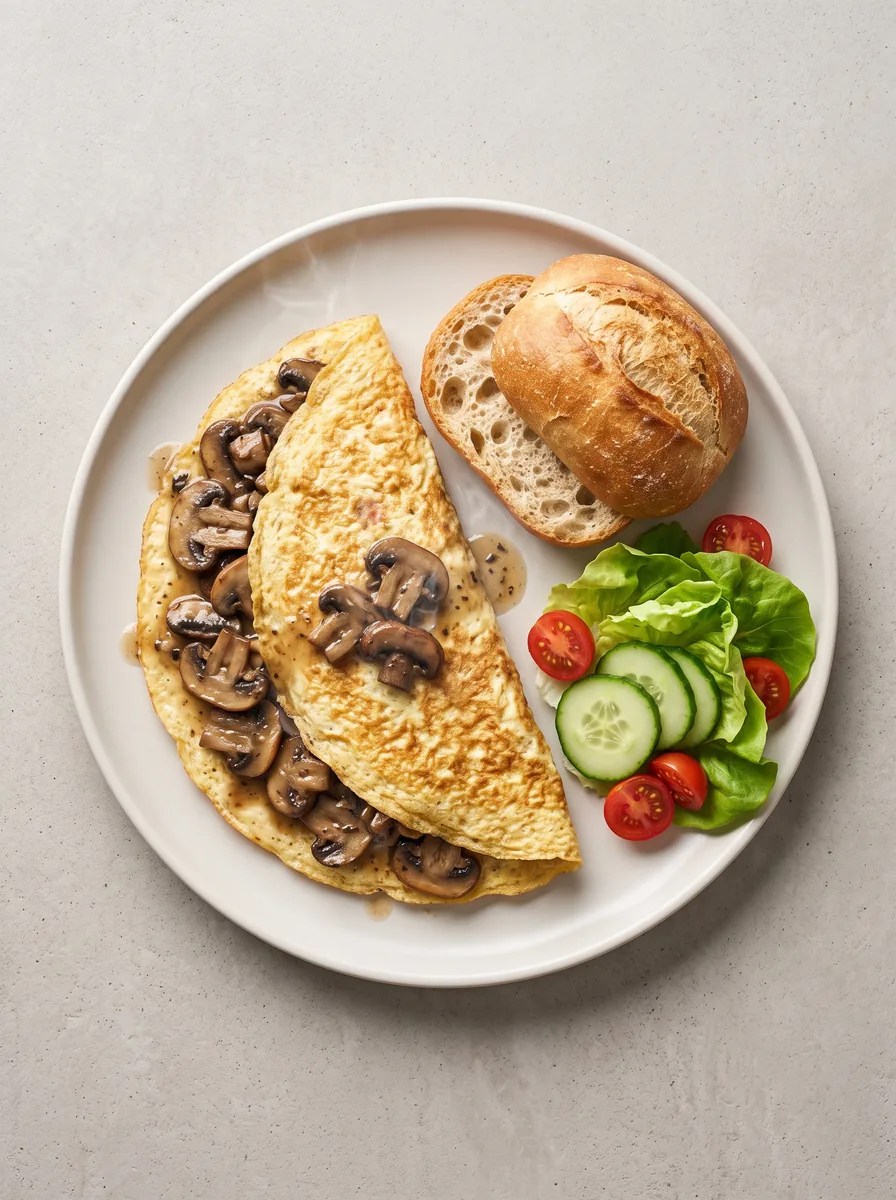 Champignon-Omelett