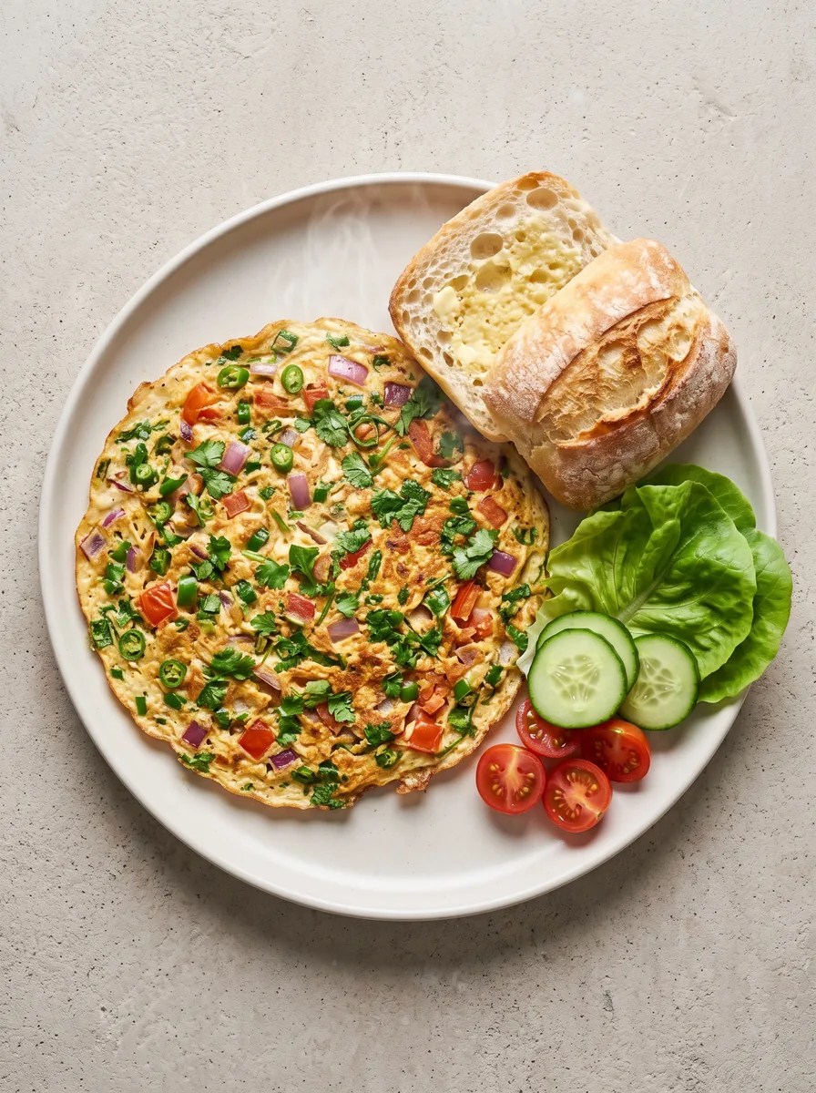 Masala-Omelett
