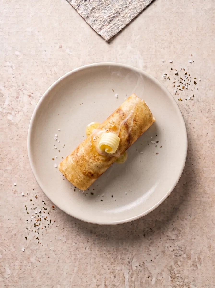 Mini-Dosa mit Butter