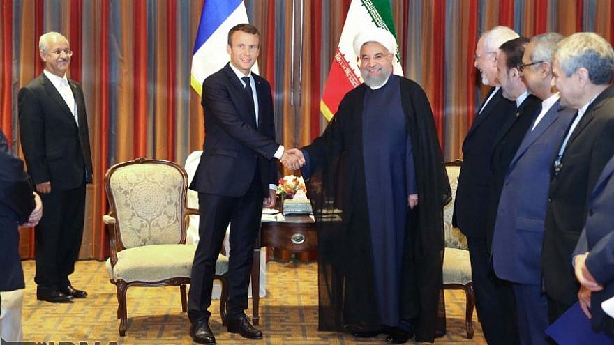 Macron Rouhani