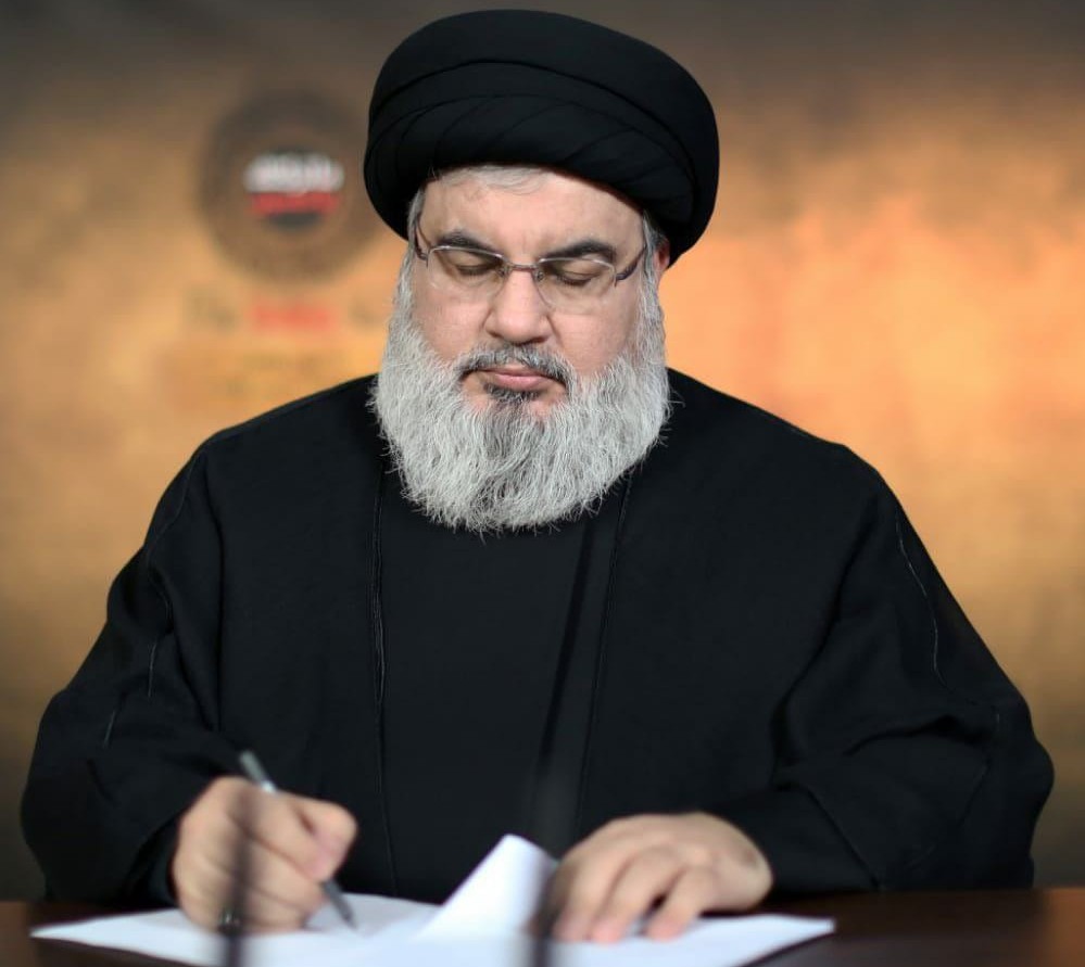 نصر الله: لبنان خلف الدولة بمفاوضات الترسيم وليس بالضغط من اجل حقوق لبنان