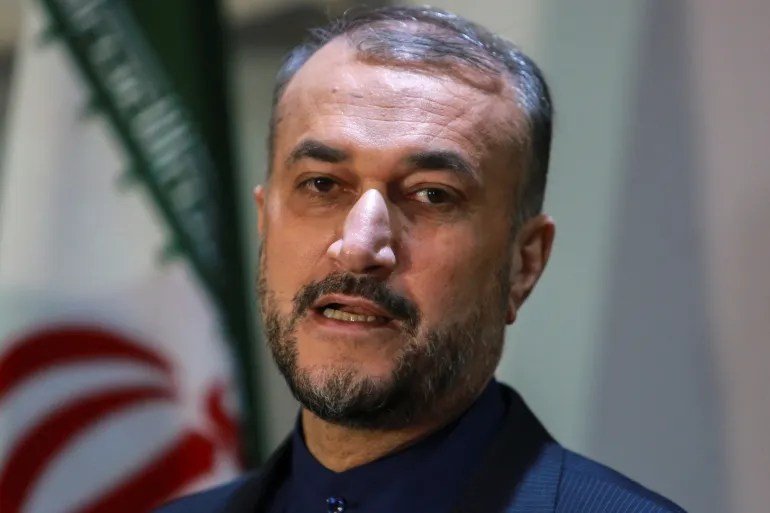 وزير خارجية ايران الدكتور حسين أمير عبد اللهيان