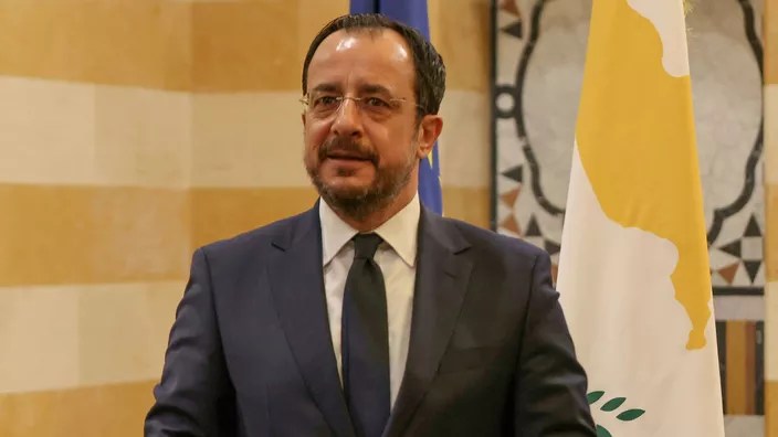 الرئيس القبرصي نيكوس كريستودوليدس