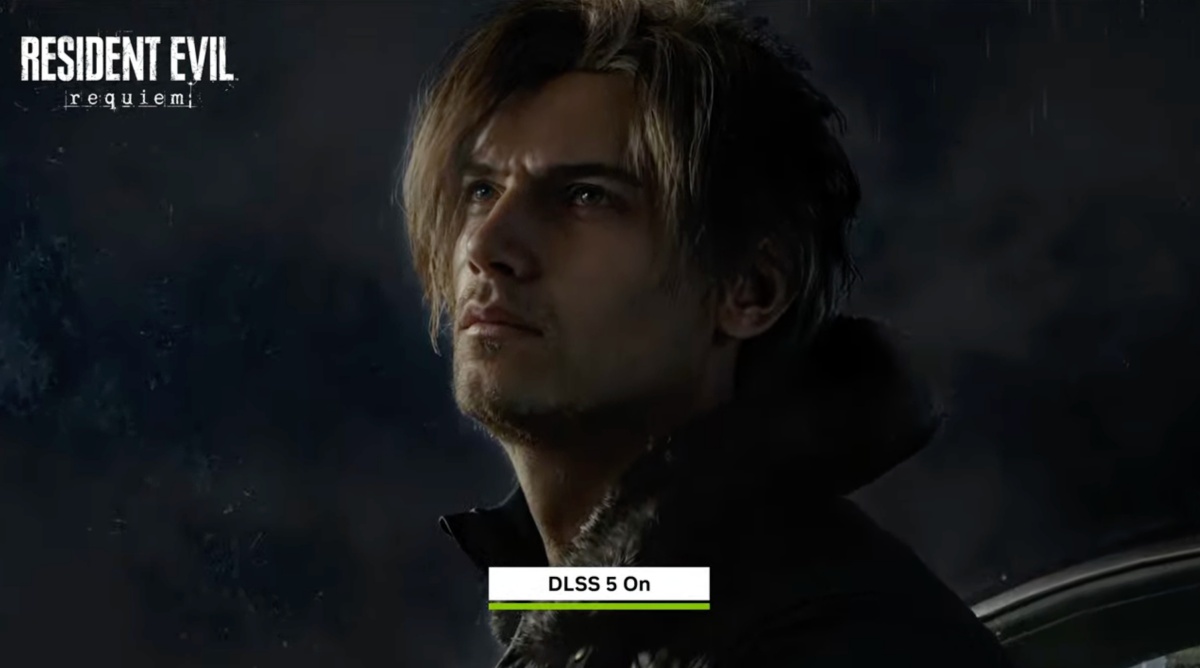 DLSS 5 技術渲染出的遊戲場景，展現電影級擬真光影。