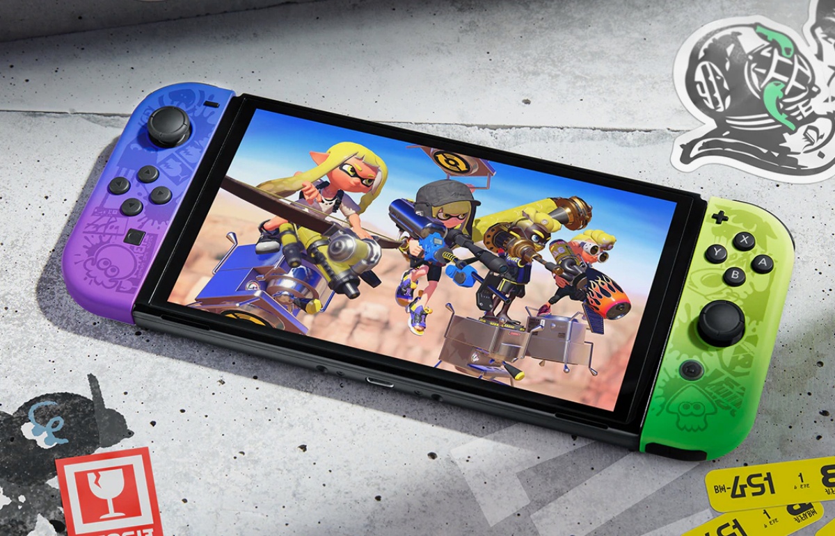 任天堂推出以 斯普拉遁3 為主題的nintendo Switch Oled遊戲主機 Mashdigi 科技 新品 趣聞 趨勢