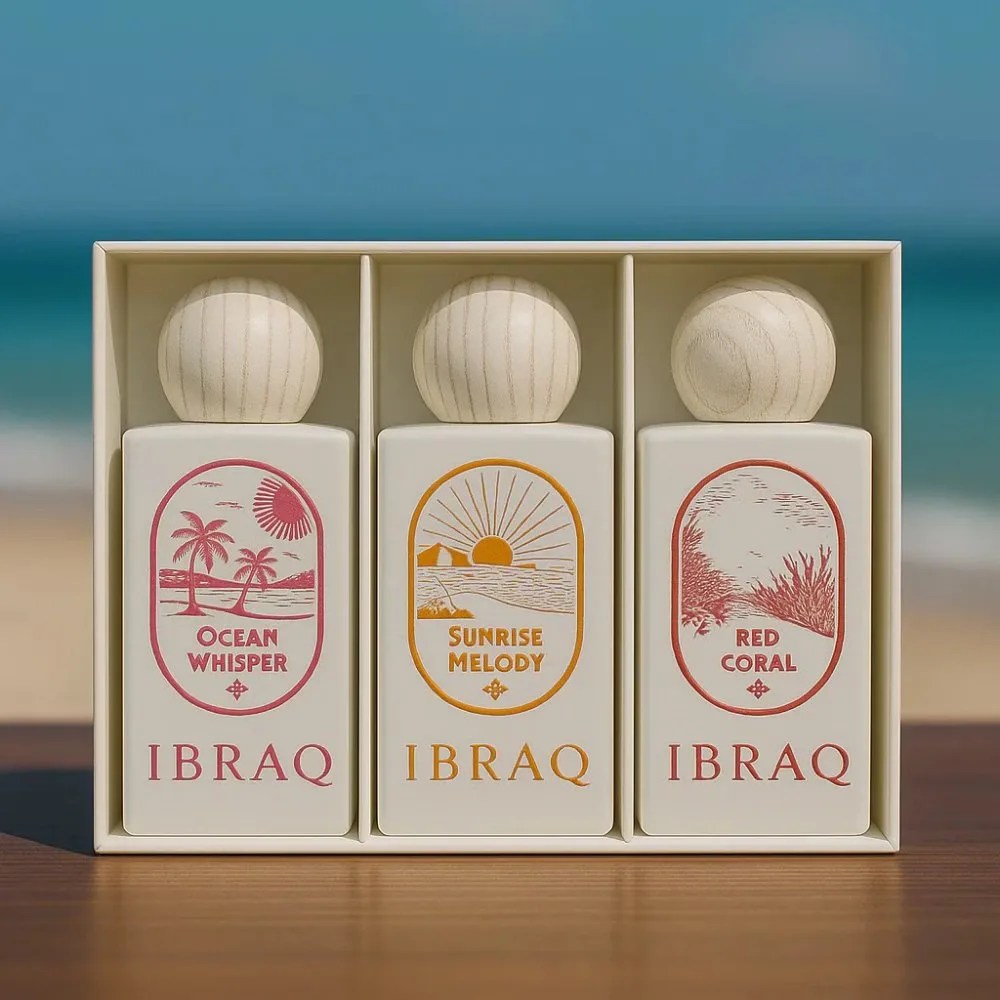 Mini Summer Ocean Collection IBRAQ 10ml Set 3 IN 1 | Fragrance | MashHur BD