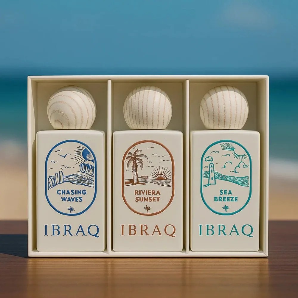 Mini Summer Breeze Collection IBRAQ 10ml Set 3 IN 1 | Fragrance | MashHur BD
