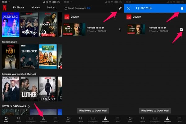 Netflix for Android - APK Download where are netflix downloads stored on android