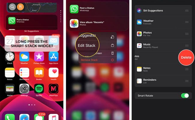 Iphone Guide Ios 14 How To Add Edit Move And Remove