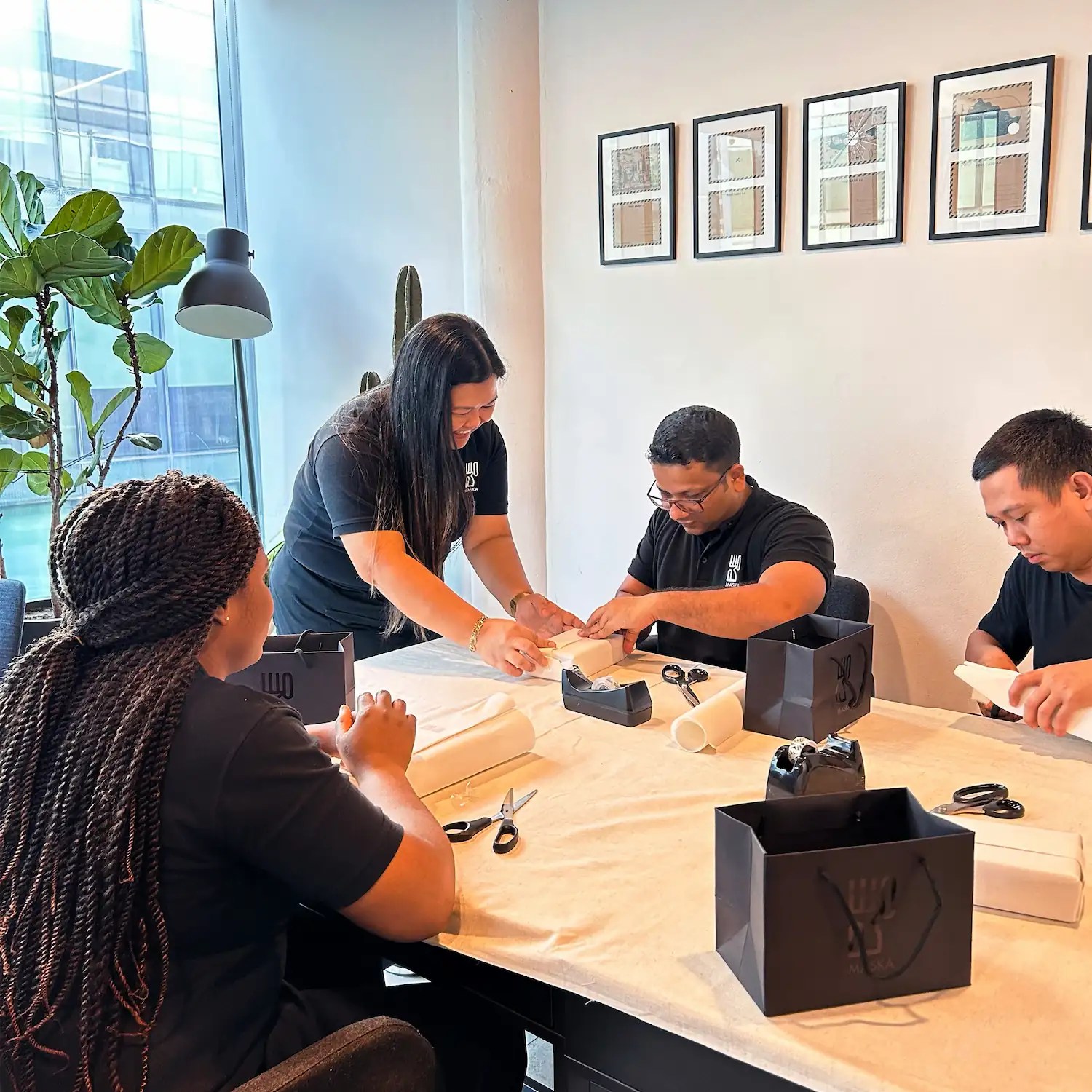 Staff Gift Wrap Training Program Maska Gifting Redefined