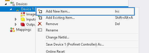 Add PROFINET IO Controller to TwinCAT