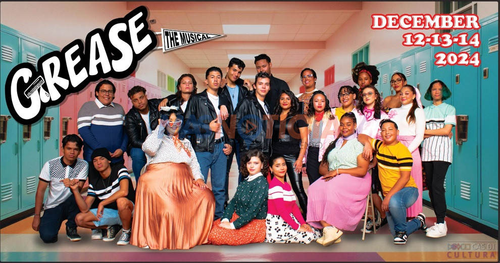 Cas di Cultura ta presenta “Grease: The Musical” – Un Produccion di Fin di Aña “Electrifying”