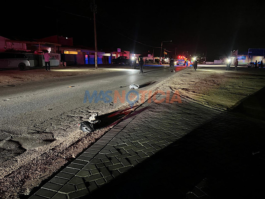 Accidente fatal: Auto a hit & run señora riba step electrico na Shiribana