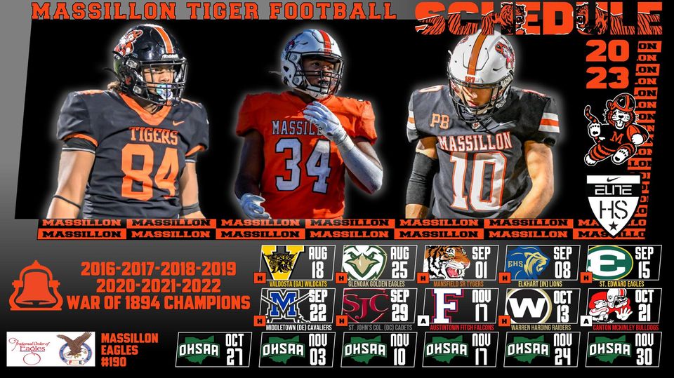 Massillon tigers football schedule 2024 schedule