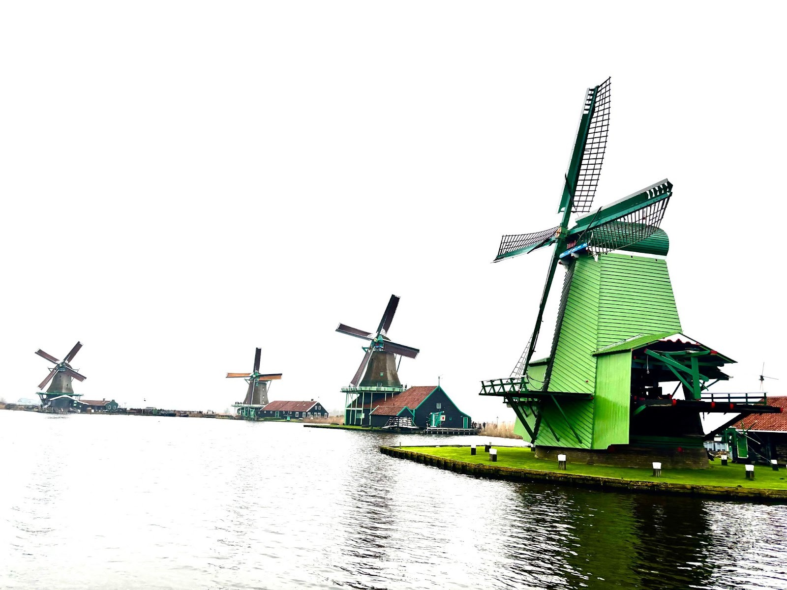 Visitare i mulini di Zaanse Schans