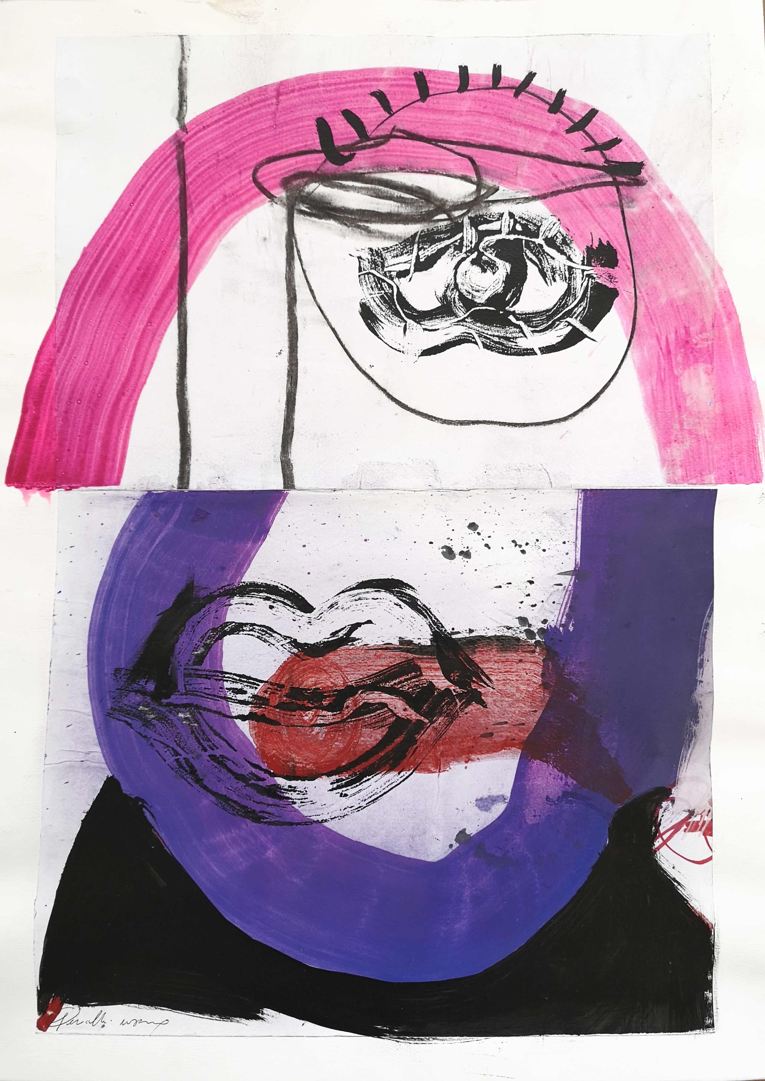 Massimo Quadrelli painting portrait