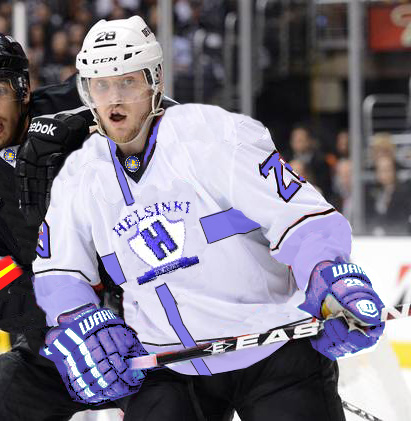 Anton Volchenkov of Helsinki has topped 200 hits in each of his EURO seasons.