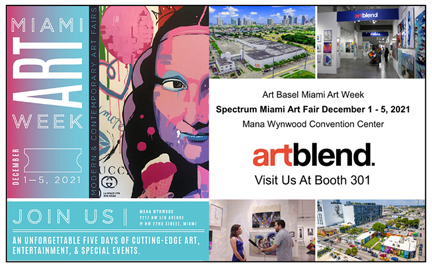 Spectrum Miami 2021 | Art Basel Miami Art Week | Mana Wynwood Convention Center | Massive Burn Studios